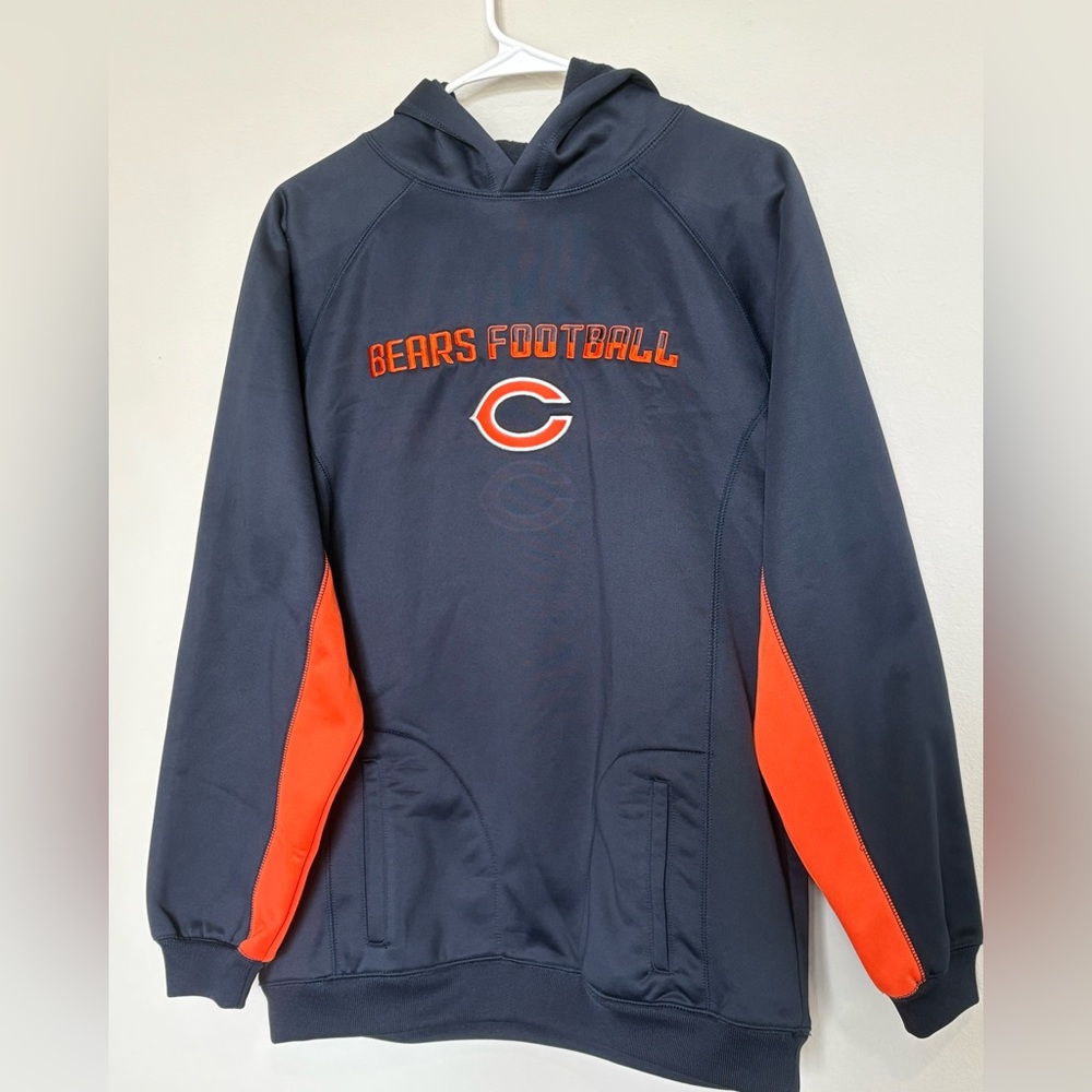 #035 Chicago Bears YOUTH XL Football Hoodie/sweatshirt NFL Team Apparel in Navy